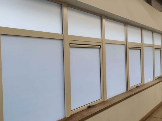 Frosted Film For Commercial Properties | Shade Custom